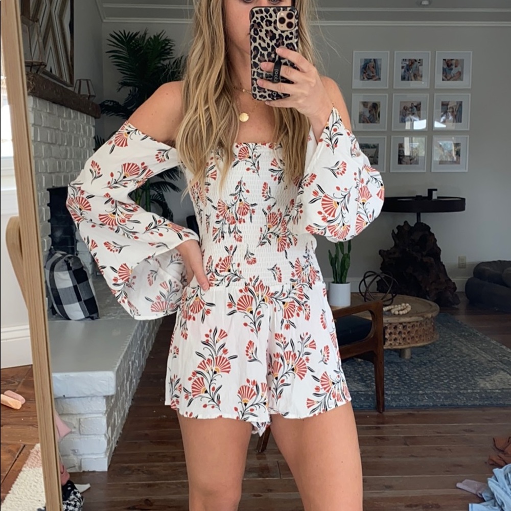 Vici floral romper